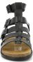 Kickers Kick Alexa Flat Sandals Zwart Dames - Thumbnail 6