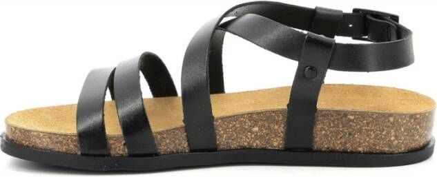 Kickers Kick Alice Flat Sandals Zwart Dames