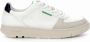 Kickers Lage Top Leren Sneakers Kick Allow White - Thumbnail 3