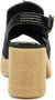 Kickers Comfort Leren Sandalen Black Dames - Thumbnail 3