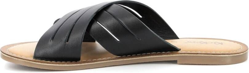 Kickers Kick Day Sliders Zwart Dames
