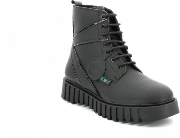 Kickers Kick Fabulous Lace-up Boots Zwart Dames