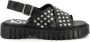 Kickers Kick Fact Flat Sandals Zwart Dames - Thumbnail 2