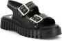 Kickers Kick Falk Sandals Zwart Dames - Thumbnail 3