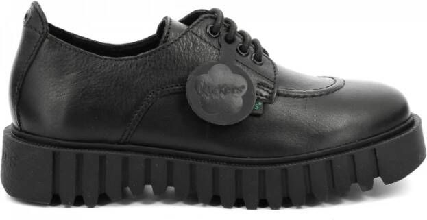 Kickers Kick Famous Lace-up Boots Zwart Dames