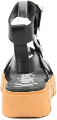 Kickers Kick Fan Sandals Zwart Dames