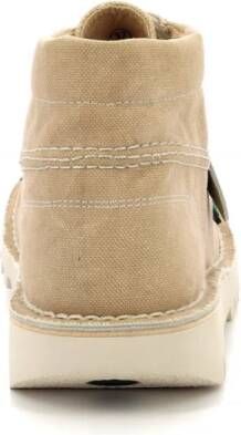 Kickers Kick Hi Lace-up Boots Beige Dames