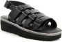 Kickers Kick Hi Sunny Flat Sandals Zwart Dames - Thumbnail 2