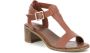 Kickers Kick Volga High Heel Sandals Bruin Dames - Thumbnail 3