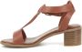 Kickers Kick Volga High Heel Sandals Bruin Dames - Thumbnail 4