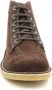 Kickers Comfortabele Veterschoenen van Leer Brown Heren - Thumbnail 4