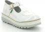 Kickers Kickoustrap Ballerinas White Dames - Thumbnail 2