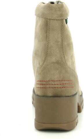 Kickers Lace-up Boots Beige Dames