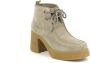 Kickers Lace-up Boots Beige Dames - Thumbnail 2