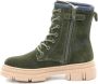Kickers Lace-up Boots Green Dames - Thumbnail 3