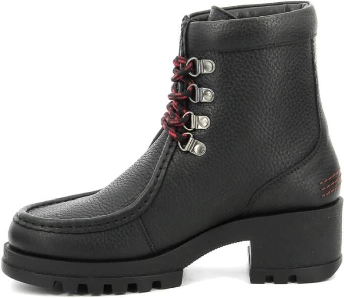 Kickers Lace-up Boots Zwart Dames