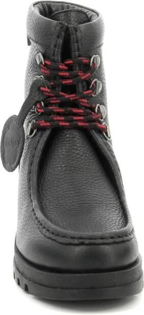 Kickers Lace-up Boots Zwart Dames