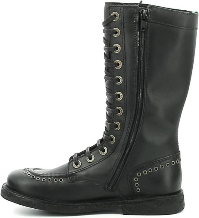 Kickers Lace-up Boots Zwart Dames