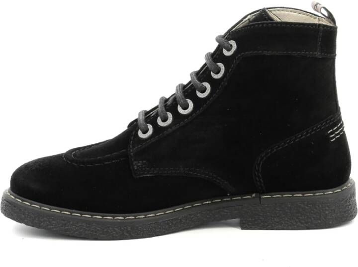 Kickers Lace-up Boots Zwart Dames