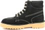 Kickers Lace-up Boots Zwart Heren - Thumbnail 4