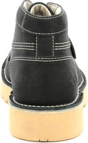 Kickers Lace-up Boots Zwart Heren