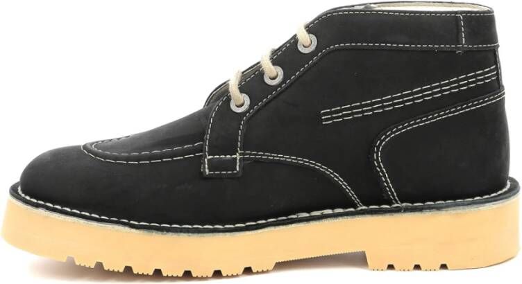 Kickers Lace-up Boots Zwart Heren