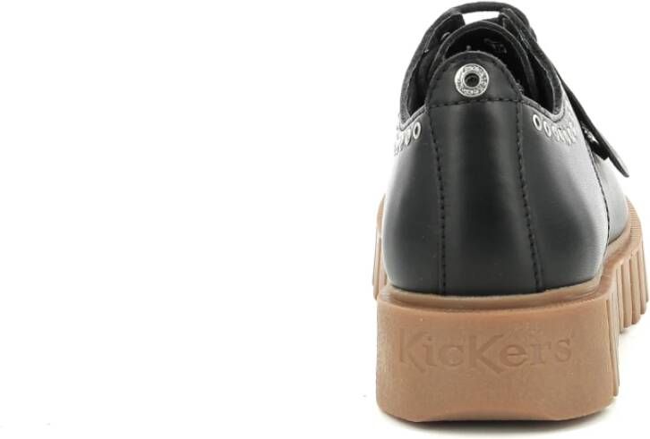 Kickers Laced Shoes Black Dames