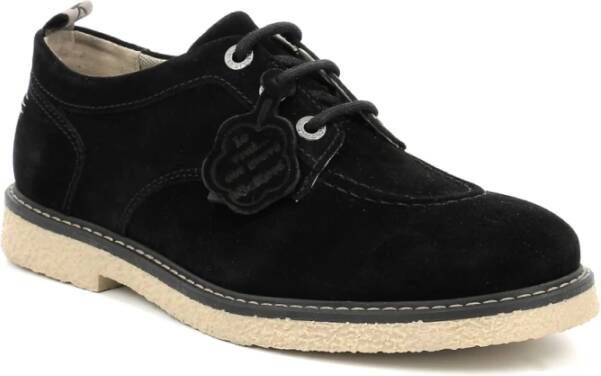 Kickers Laced Shoes Black Heren