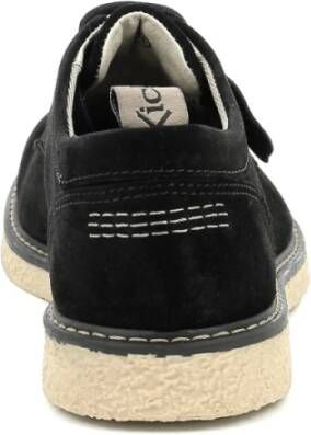 Kickers Laced Shoes Black Heren