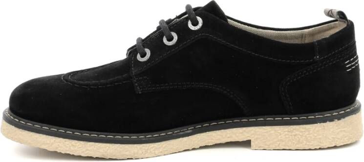 Kickers Laced Shoes Black Heren