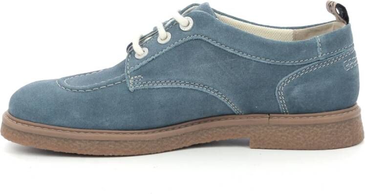 Kickers Laced Shoes Blue Heren