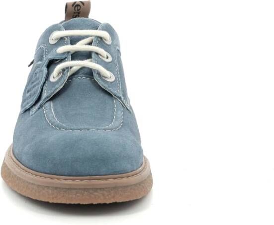 Kickers Laced Shoes Blue Heren