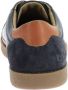 Kickers Lage Top Leren Sneakers Blue Heren - Thumbnail 4