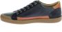 Kickers Lage Top Leren Sneakers Blue Heren - Thumbnail 5