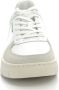 Kickers Lage Top Leren Sneakers Kick Allow White - Thumbnail 10