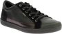 Kickers Lage Top Leren Sneakers Kick Trainer Black Heren - Thumbnail 3
