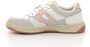 Kickers Lage Top Leren Sneakers Multicolor Dames - Thumbnail 9