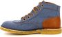 Kickers Comfort Veterschoenen Blue Heren - Thumbnail 10