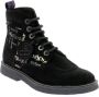 Kickers Legendarische Veterschoenen van Leer Black Dames - Thumbnail 3