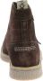 Kickers Legendarische Veterschoenen van Leer Brown Dames - Thumbnail 4