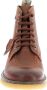 Kickers Legendarische Veterschoenen van Leer Red Dames - Thumbnail 6