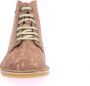 Kickers Legende Veterschoenen van Leer Pink Dames - Thumbnail 6
