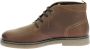 Kickers Leo Vetersluiting Leren Laarzen Brown Heren - Thumbnail 5