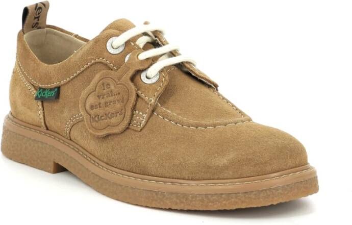 Kickers Levy Derby Schoenen Brown Dames