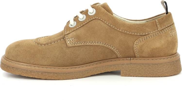 Kickers Levy Derby Schoenen Brown Dames