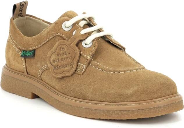 Kickers Levy Derby Schoenen Brown Heren