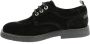 Kickers Levy Derby Schoenen Leer Veters Comfort Black Dames - Thumbnail 5