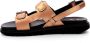 Kickers Neosummer Sandalen Comfortabel en stijlvol Beige Dames - Thumbnail 4