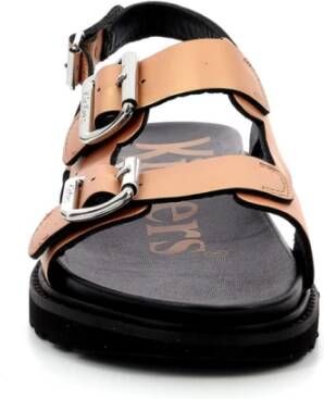 Kickers Neosummer Sandalen Comfortabel en stijlvol Beige Dames