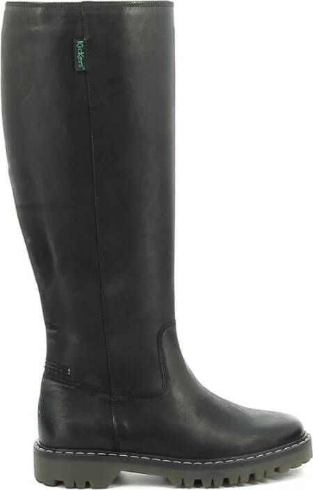 Kickers Rain Boots Zwart Dames